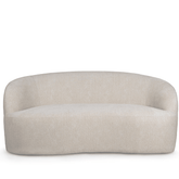 Bohne Cream 9901 Nanci Fabric 2 Seater Sofa PTMD - Bankstel - PTMD - livinglovely.nl