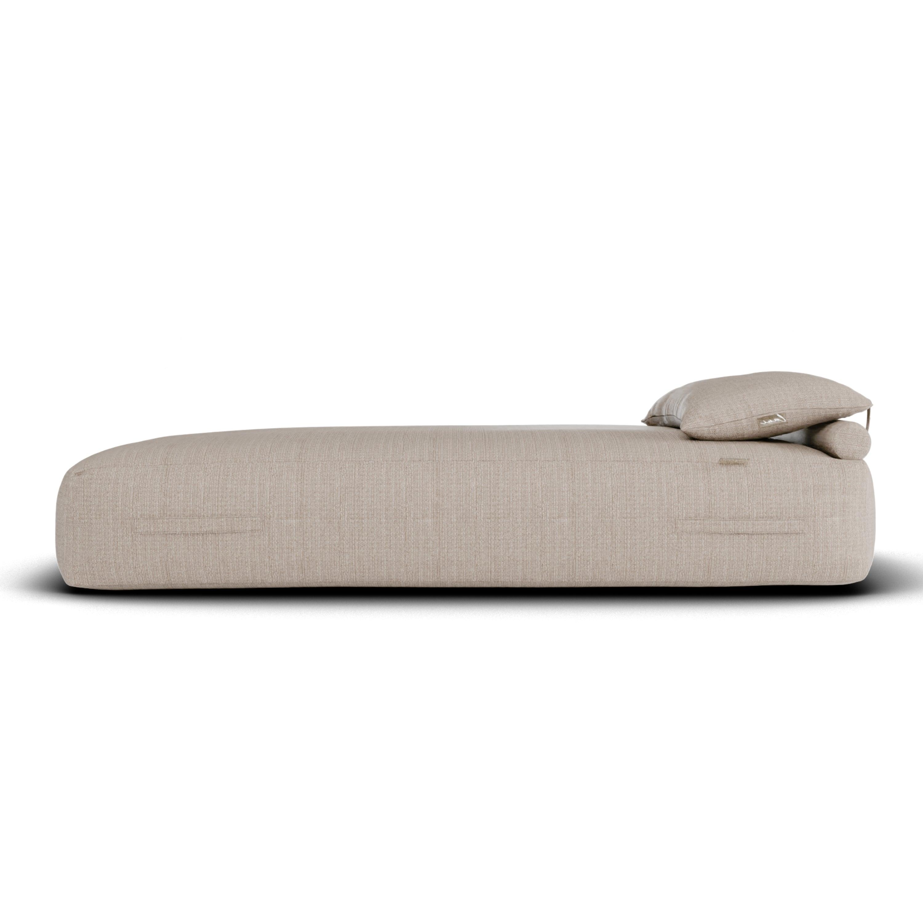 Boho Daybed XL Taupe - Laui Lounge™ - Ligbed - Laui Lounge - livinglovely.nl