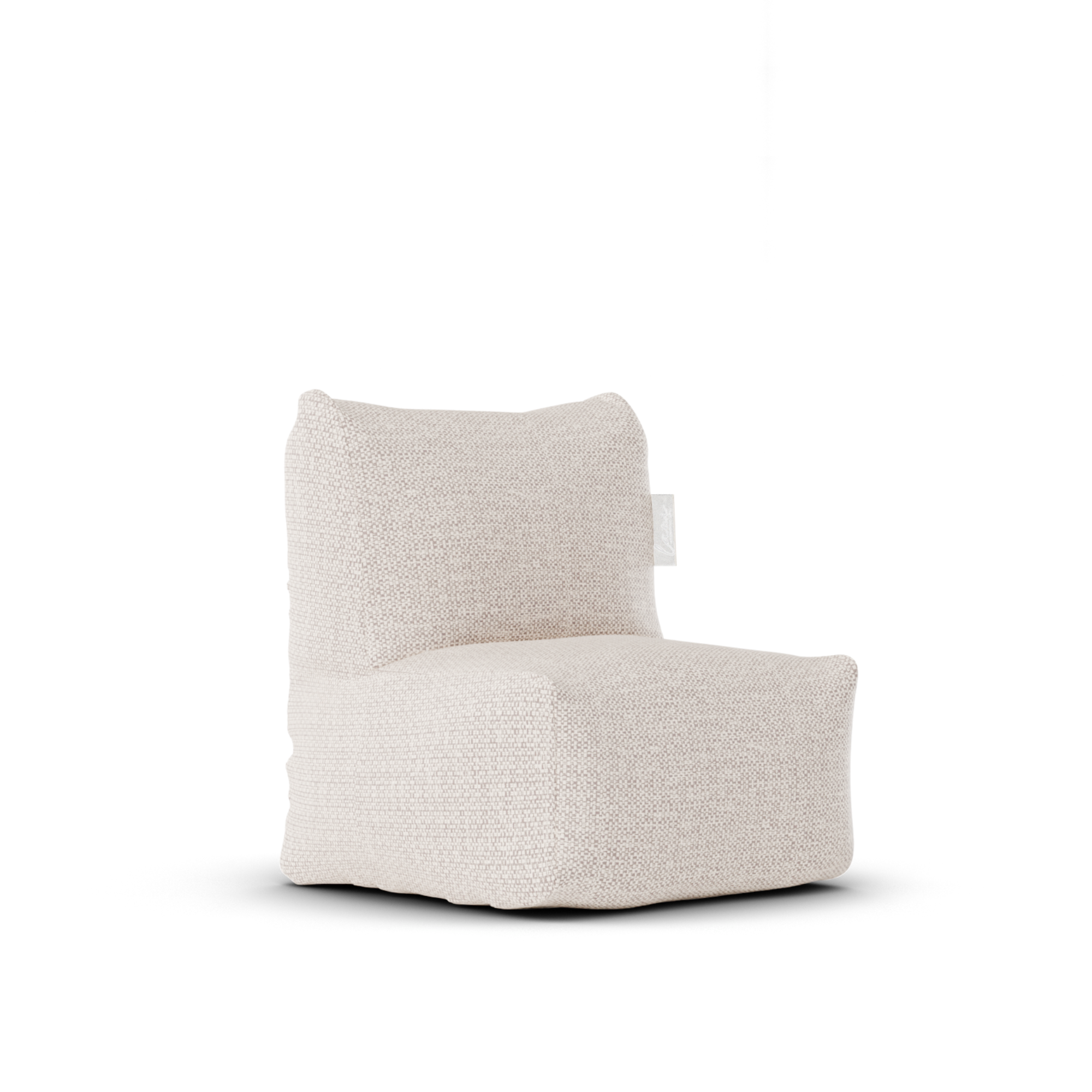 Boho Kid Lounge Beige van Laui Lounge, beige kinderstoel van geweven waterafstotende stof