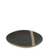 Bord Keramiek Zwart/Taupe Small J-Line - Bord - J-Line - livinglovely.nl