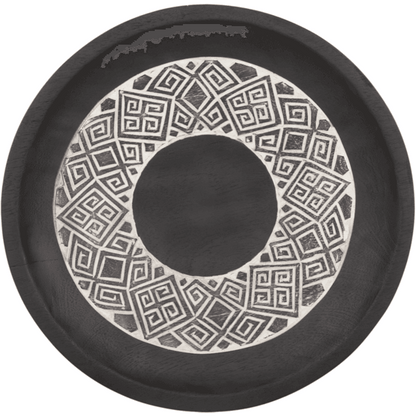 Bord Tribal teakhout naturel Ø39cm MUST Living