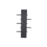 Brendan Wijnrek S - 34x10x64 cm - Staal - Bruin PTMD - Wijnrek - PTMD - livinglovely.nl