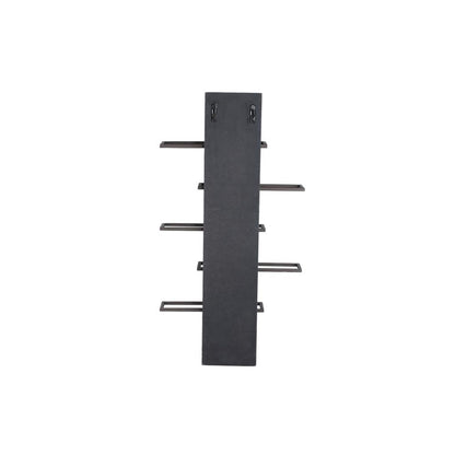 Brendan Wijnrek S - 34x10x64 cm - Staal - Bruin PTMD - Wijnrek - PTMD - livinglovely.nl