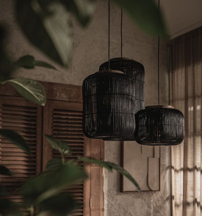 Barrel Hanglamp Charcoal Ø35x64cm dBodhi