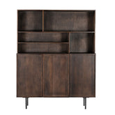 Buffetkast Elan 135cm in chestnut mangohout, L135cm x B45cm x H170cm