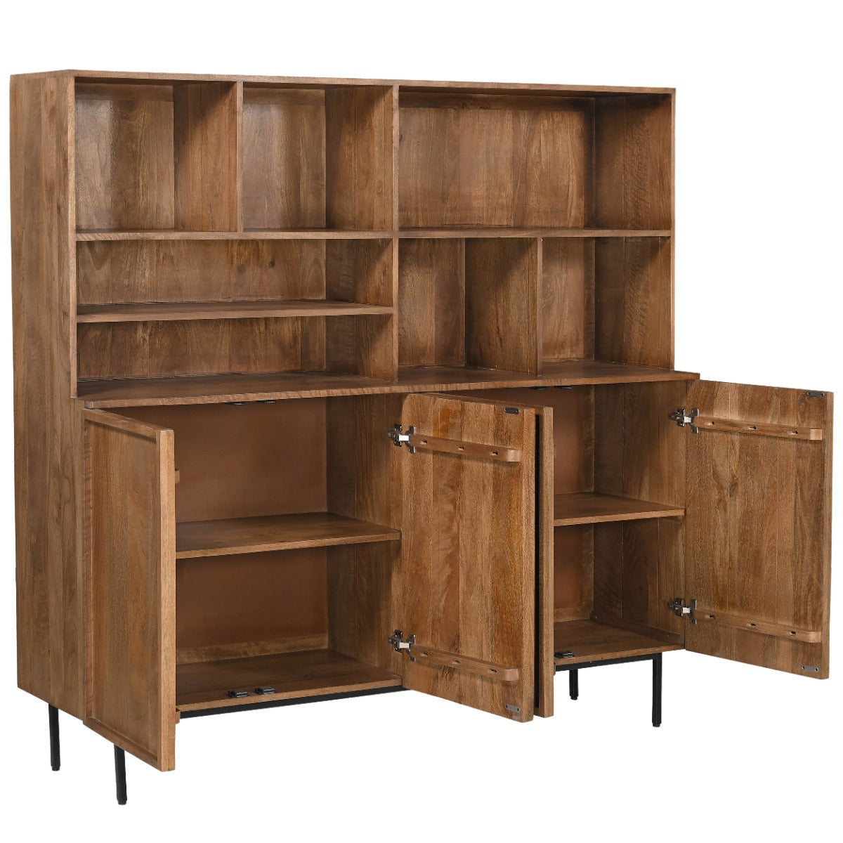 Elan buffetkast van Livingfurn in Pecan, 180cm breed