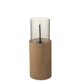 Buitenhaard Trunk Rond Magnesium Bruin J-Line - Buitenhaard - J-Line - livinglovely.nl