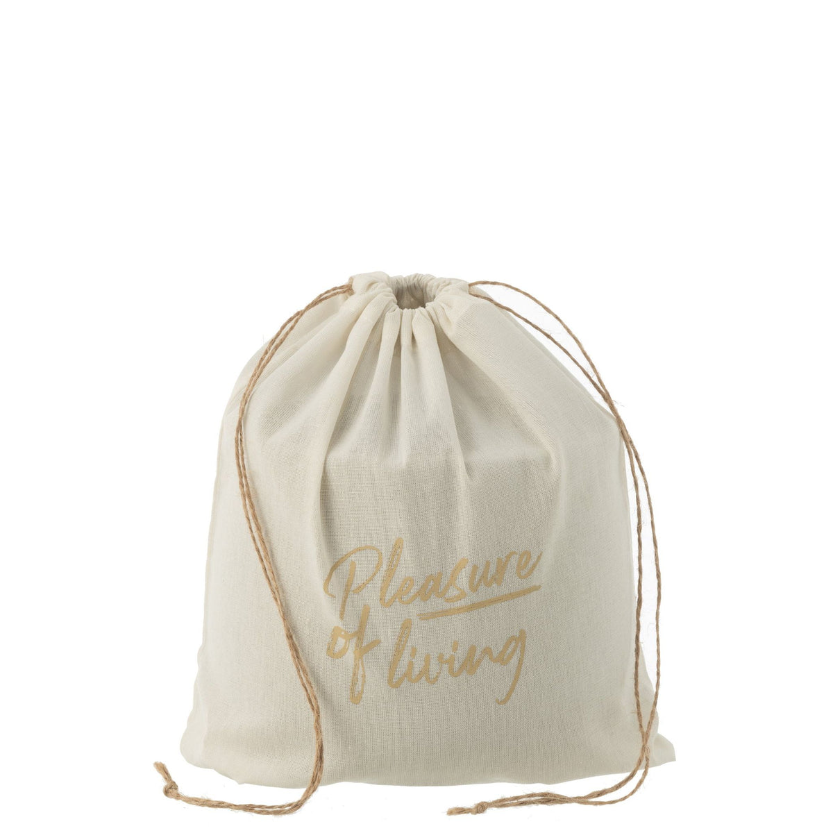 Buitenkaars 47h Rond Paraffine Lichtbeige Large J-Line