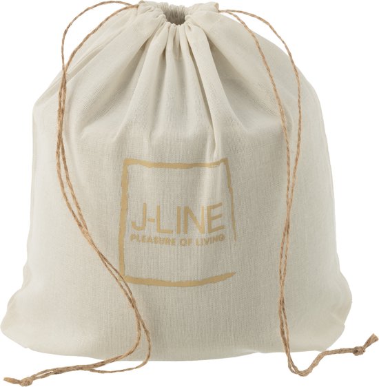 Buitenkaars Cement Bruin Large - 48u - Buitenkaars - J-Line - livinglovely.nl