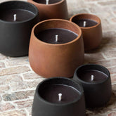 Buitenkaars Cement Bruin Medium - 31u - Buitenkaars - J-Line - livinglovely.nl