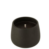 Buitenkaars Cement Zwart Small -18u - Buitenkaars - J-Line - livinglovely.nl