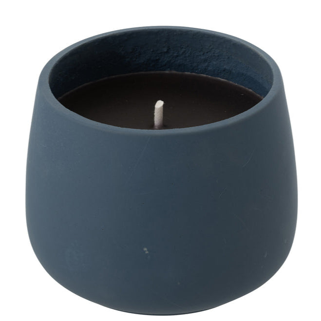 Buitenkaars Cyra Cement Blauw Large 48uur - Buitenkaars - J-Line - livinglovely.nl