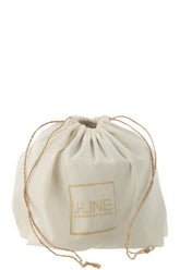 Buitenkaars Cyra Cement Blauw Large 48uur - Buitenkaars - J-Line - livinglovely.nl