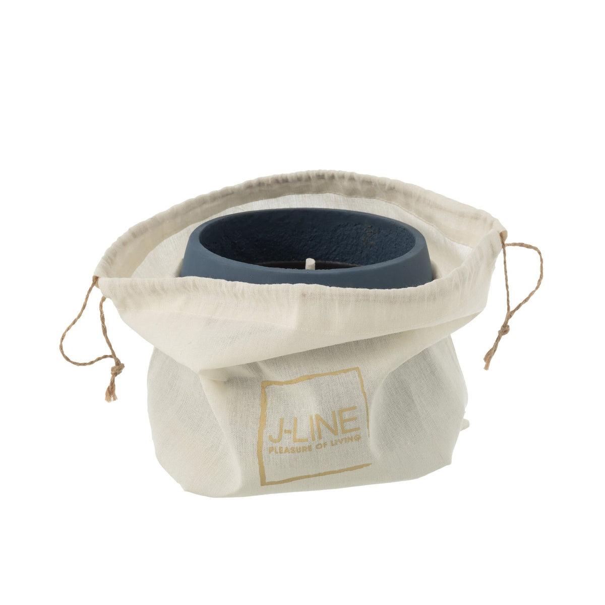Buitenkaars Cyra Cement Blauw Medium 31uur