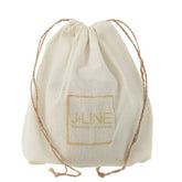 Buitenkaars Cyra Cement Blauw Small 18uur - Buitenkaars - J-Line - livinglovely.nl