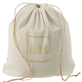 Buitenkaars Cyra Cement Grijs Large 48uur - Buitenkaars - J-Line - livinglovely.nl