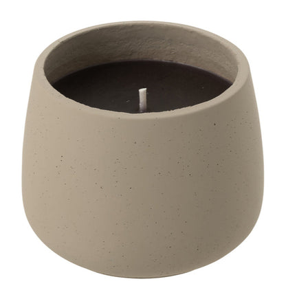 Buitenkaars Cyra Cement Grijs Large 48uur - Buitenkaars - J-Line - livinglovely.nl