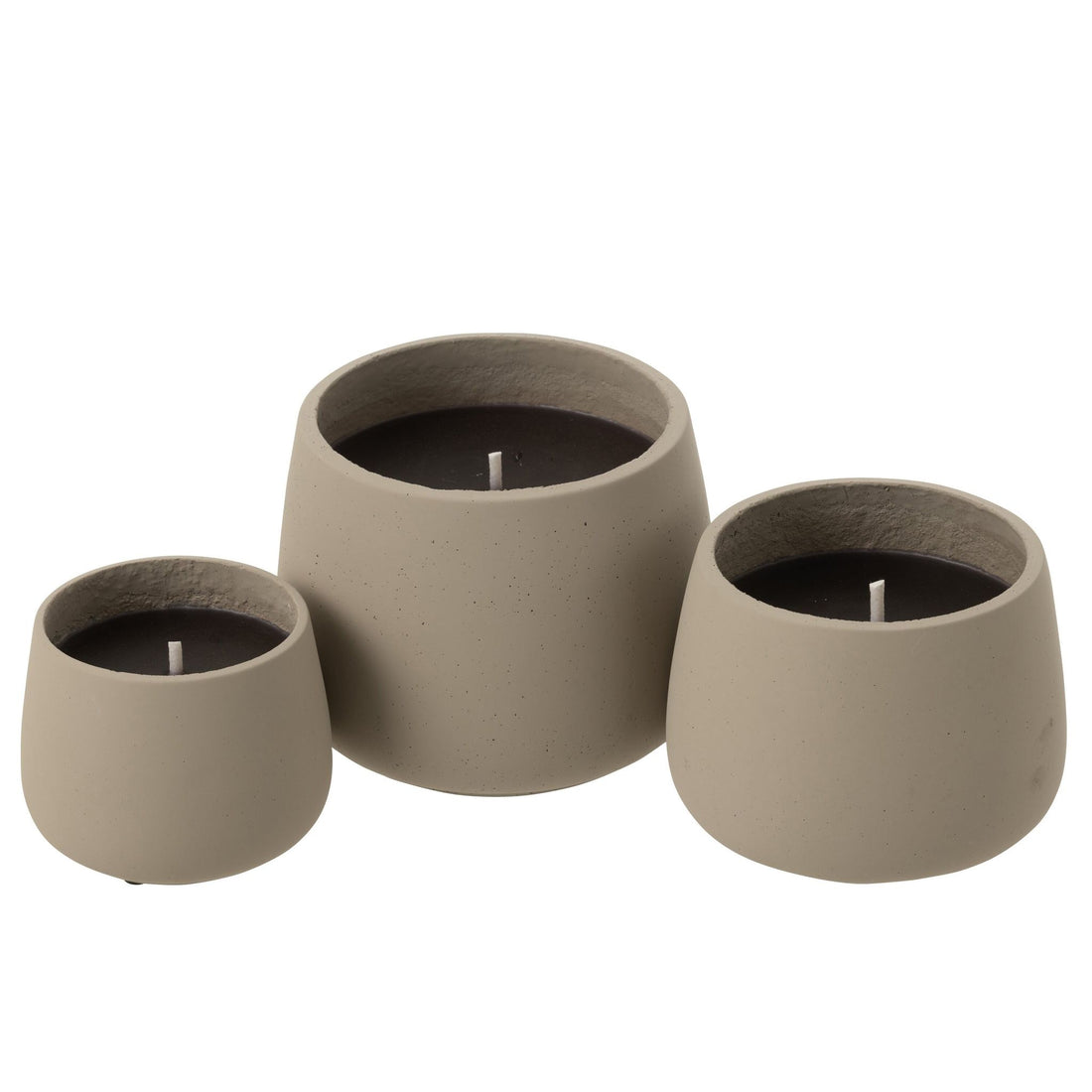 Buitenkaars Cyra Cement Grijs Large 48uur