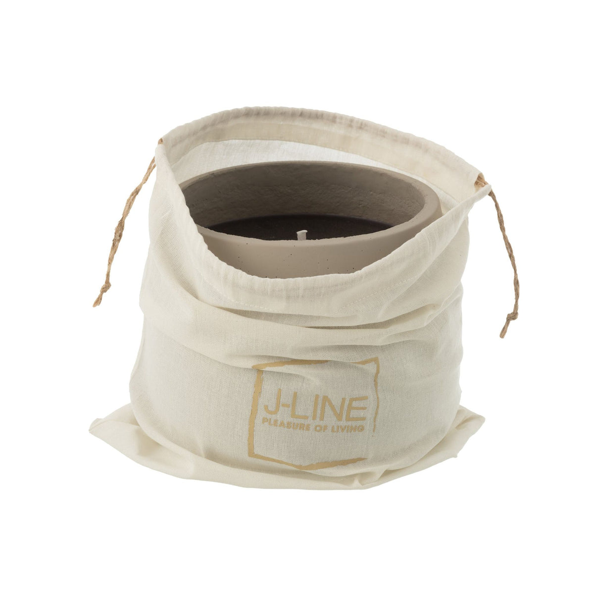 Buitenkaars Cyra Cement Grijs Large 48uur