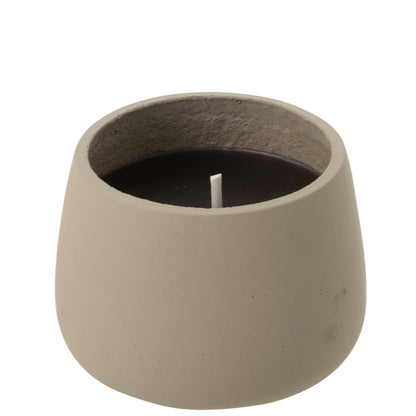 Buitenkaars Cyra Cement Grijs Medium 31uur - Buitenkaars - J-Line - livinglovely.nl