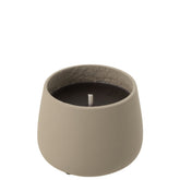 Buitenkaars Cyra Cement Grijs Small 18uur - Buitenkaars - J-Line - livinglovely.nl