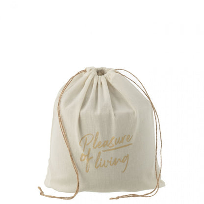 Buitenkaars Cyra Cement Lichtbruin Large - Buitenkaars - J-Line - livinglovely.nl