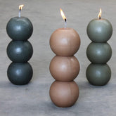 Buitenkaars XXL Giant Triple Sculpture - Buitenkaars - Rustik Lys - livinglovely.nl