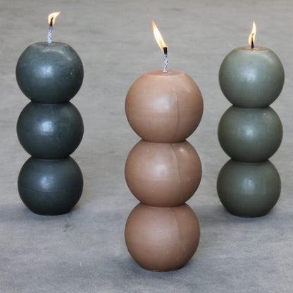 Buitenkaars XXL Giant Triple Sculpture - Buitenkaars - Rustik Lys - livinglovely.nl