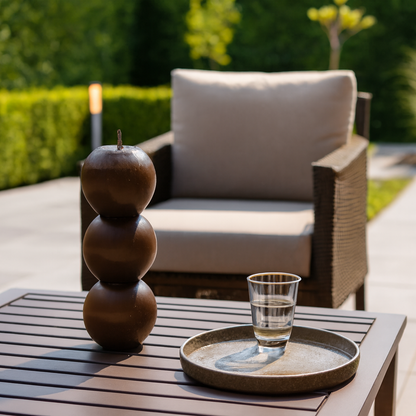 Buitenkaars XXL Giant Triple Sculpture - Buitenkaars - Rustik Lys - livinglovely.nl