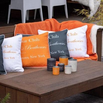 Buitenkussen Harbour Club Grijs 50x50cm - Outdoor kussen - Mars &amp; More - livinglovely.nl