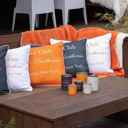 Buitenkussen Harbour Club Wit 50x50cm - Outdoor kussen - Mars &amp; More - livinglovely.nl