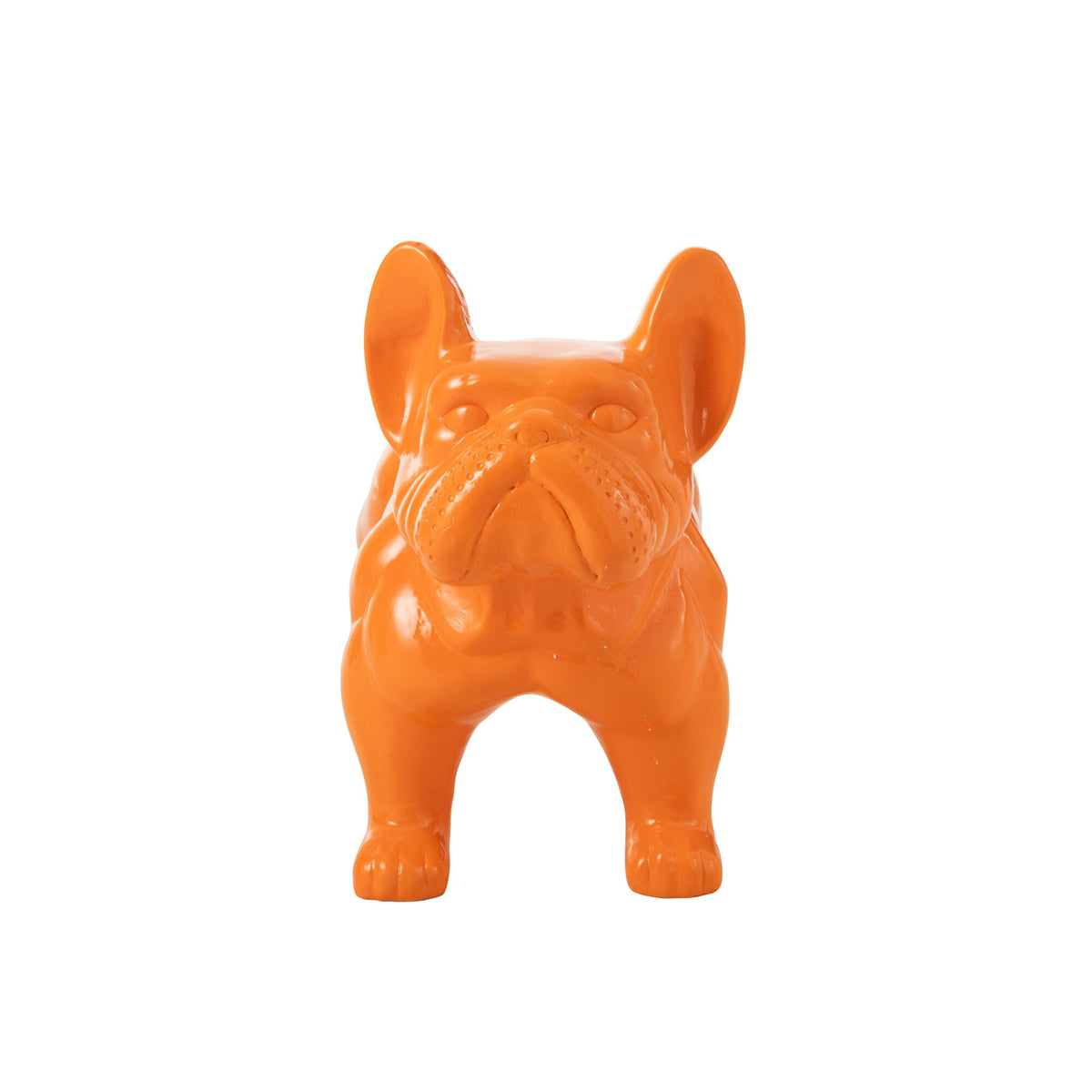 Bulldog Oranje  L88cmxB38cmxH63 J-Line
