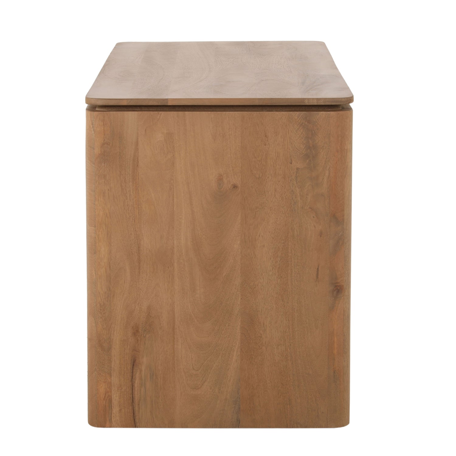 Detailweergave van het Bureau Dallas Mangohout Naturel van Starfurn