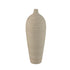 Cavinn Beige matt ceramic bottle vase L PTMD - Vaas - PTMD - livinglovely.nl
