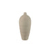 Cavinn Beige matt ceramic bottle vase S PTMD - Vaas - PTMD - livinglovely.nl