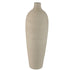 Cavinn Beige matt ceramic bottle vase XL PTMD - Vaas - PTMD - livinglovely.nl