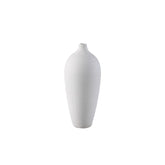 Cavinn White matt ceramic bottle vase S PTMD - Vaas - PTMD - livinglovely.nl