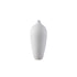 Cavinn White matt ceramic bottle vase S PTMD - Vaas - PTMD - livinglovely.nl