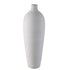 Cavinn White matt ceramic bottle vase XL PTMD - Vaas - PTMD - livinglovely.nl