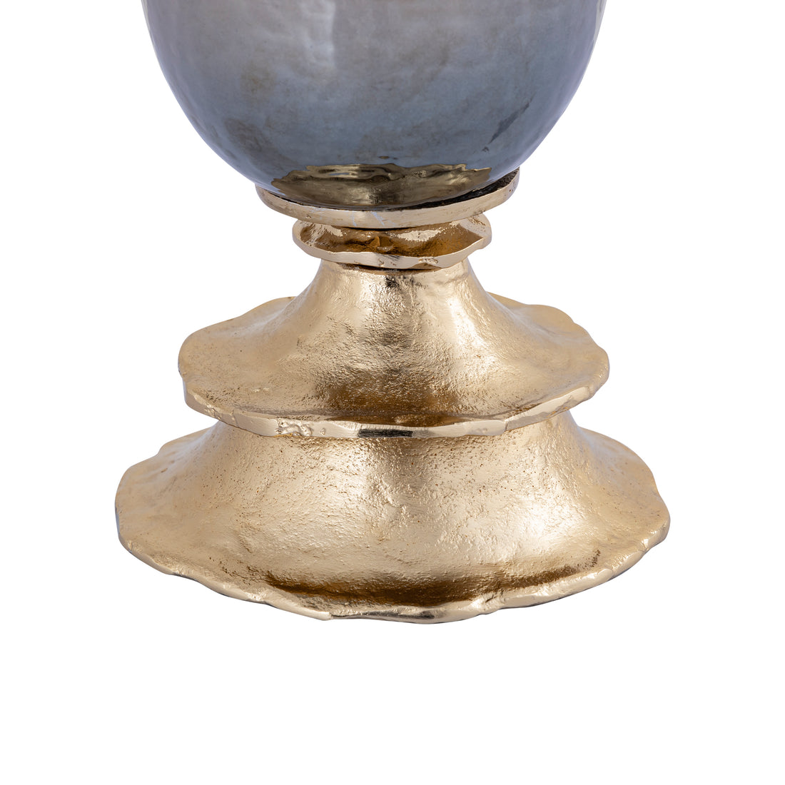 Cevar Champagne Luster Glass Stormlight S PTMD - Kandelaar - PTMD - livinglovely.nl