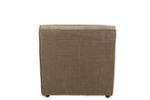 Chair Grid Poplar Wood/Foam Dark Taupe - - J-Line - livinglovely.nl