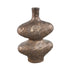 Chelsean Bronze Oval Bulby Shaped Ceramic Vase L 28x16x40cm PTMD - Vaas - PTMD - livinglovely.nl