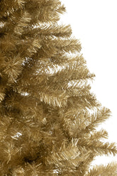 Christmas Tree Artificial Pvc Gold Colored Medium - - J-Line - livinglovely.nl
