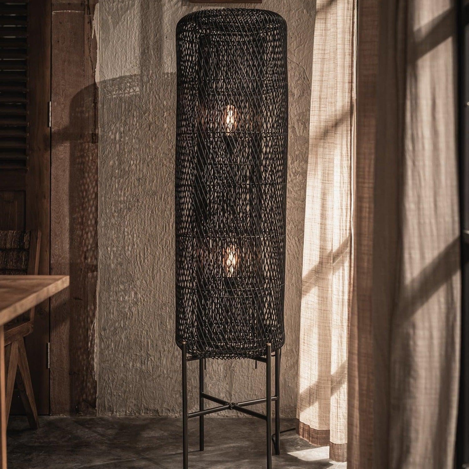 Chunk Staande Lamp Charcoal - dBodhi , Vloerlamp , dBodhi , livinglovely.nl