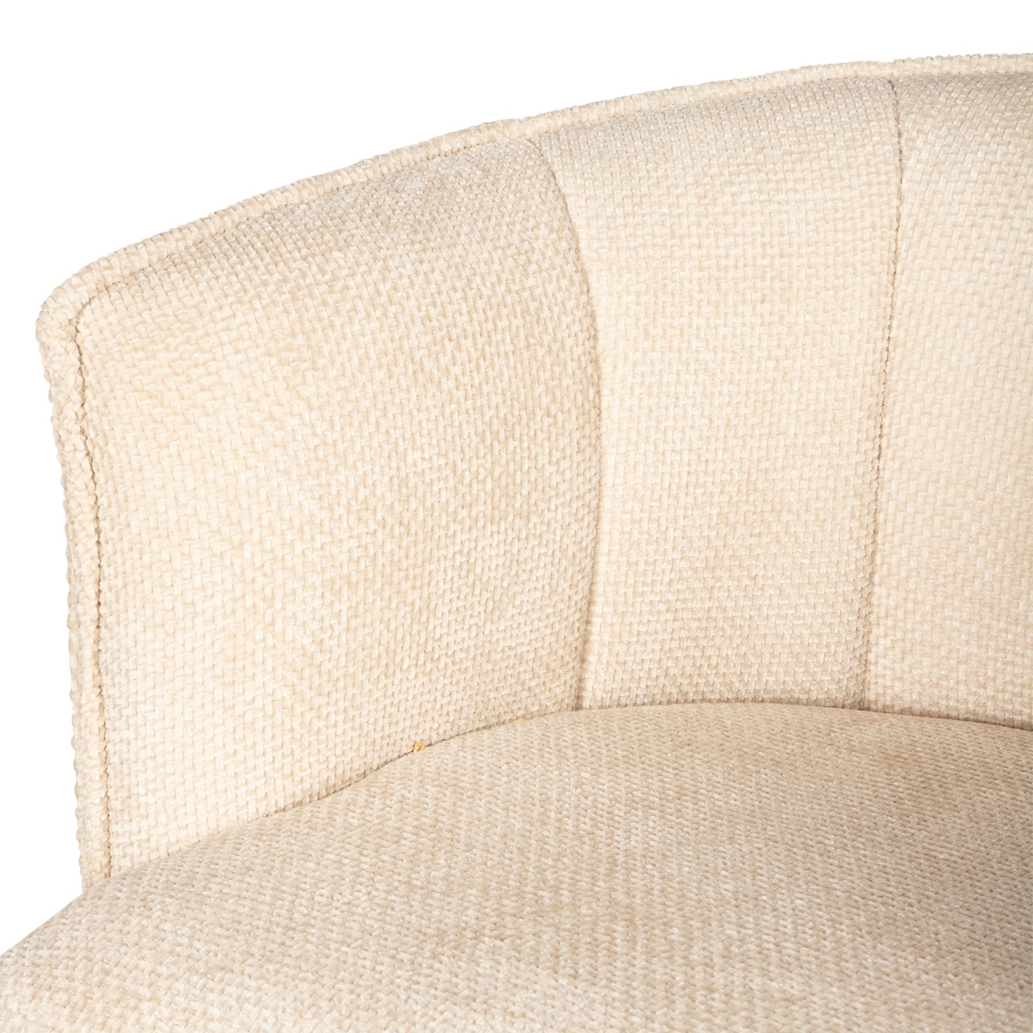 Como Eetkamerstoel draaibaar Cream PTMD - Eetkamerstoel - PTMD - livinglovely.nl