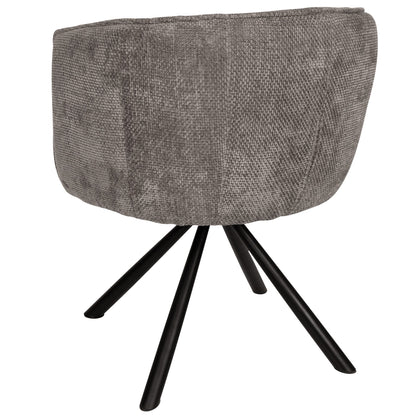 Como Eetkamerstoel swivel Stone PTMD - Eetkamerstoel - PTMD - livinglovely.nl