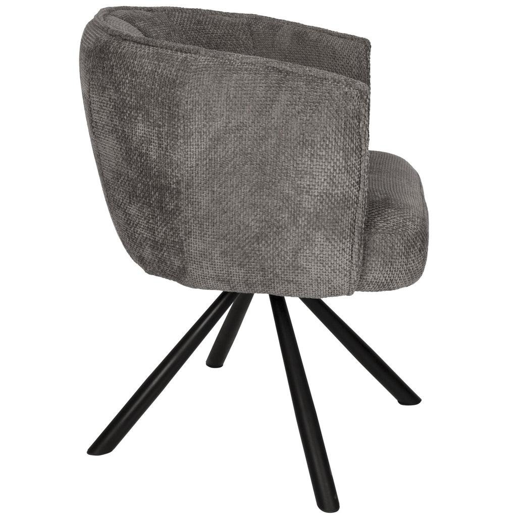 Como Eetkamerstoel swivel Stone PTMD - Eetkamerstoel - PTMD - livinglovely.nl