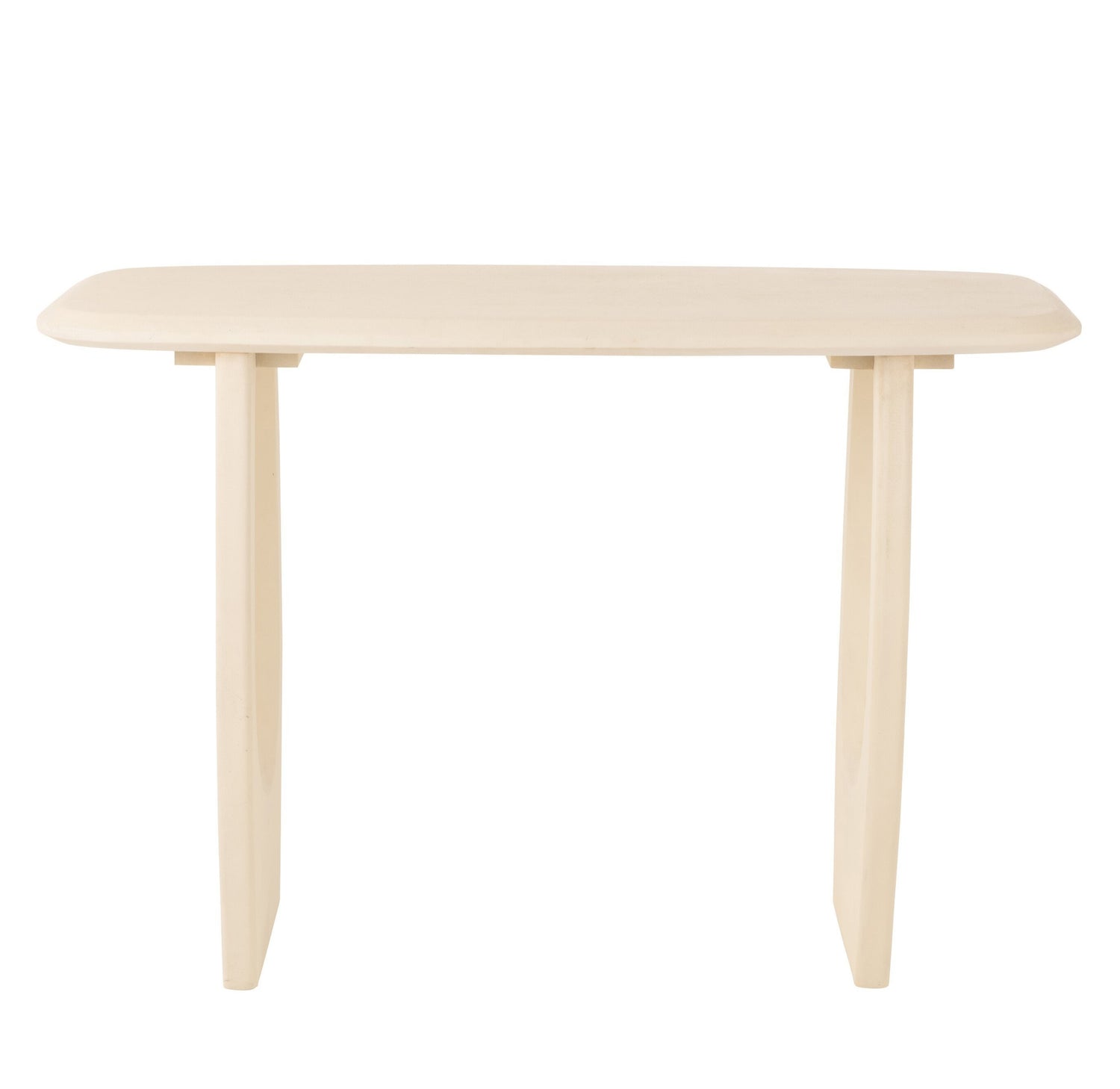 Console Mark Mangohout Wit - Sidetable - J-Line - livinglovely.nl