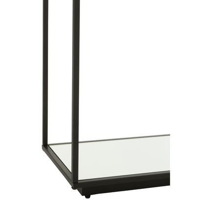 Console Metaal/Glas Zwart J-Line