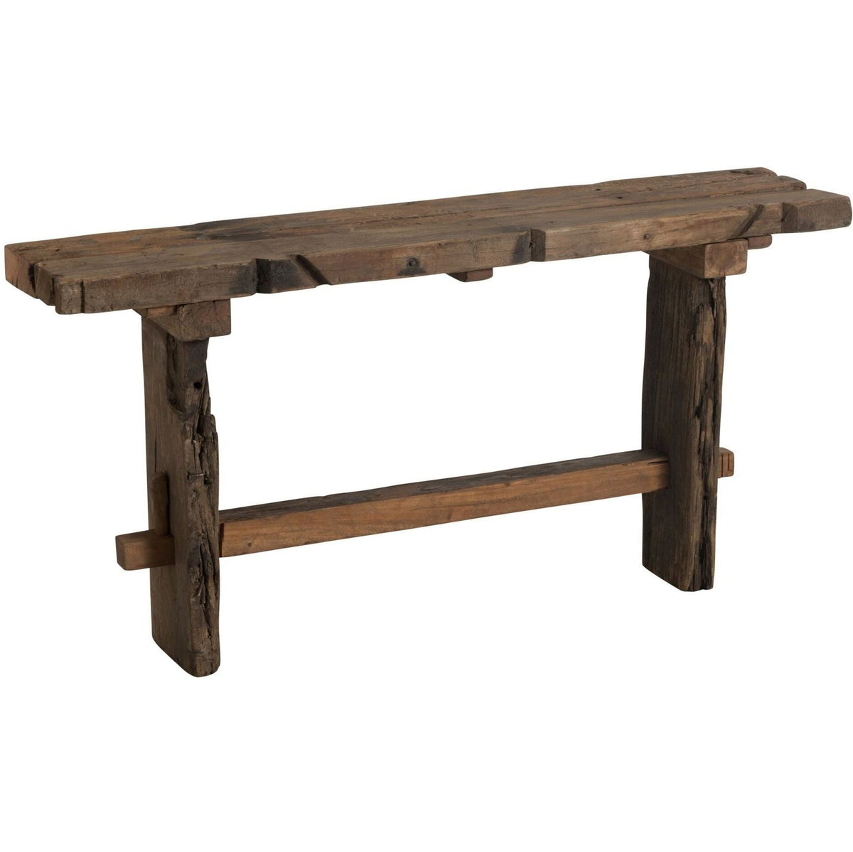 Console Rough Gerecycled Hout Bruin J-Line